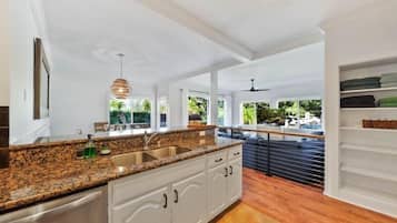 Condo, 2 Bedrooms | Private kitchen | Dishwasher, cookware/dishes/utensils
