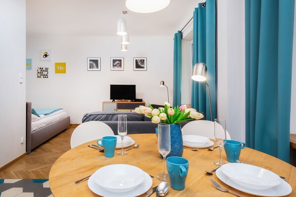 Studio, Küche | Wohnzimmer