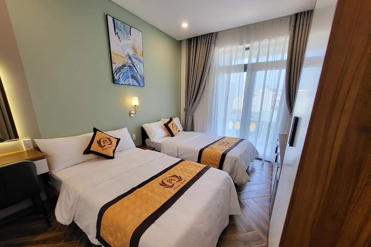 Deluxe Double or Twin Room, 2 Double Beds | Premium bedding, free minibar, desk, free WiFi
