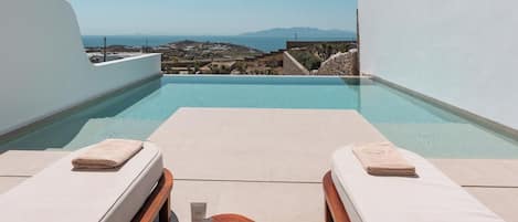 Presidential Suite Sea View with Big Private Pool | Terrace/patio