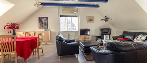 Apartamento clássico | Área de estar