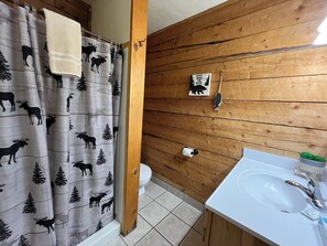 Shower, towels