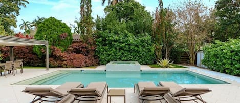 Beheizter Pool