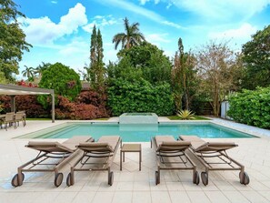 Beheizter Pool