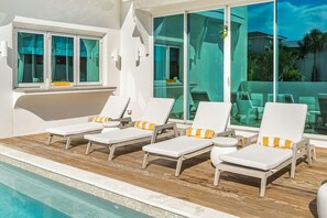 Piscine chauffée