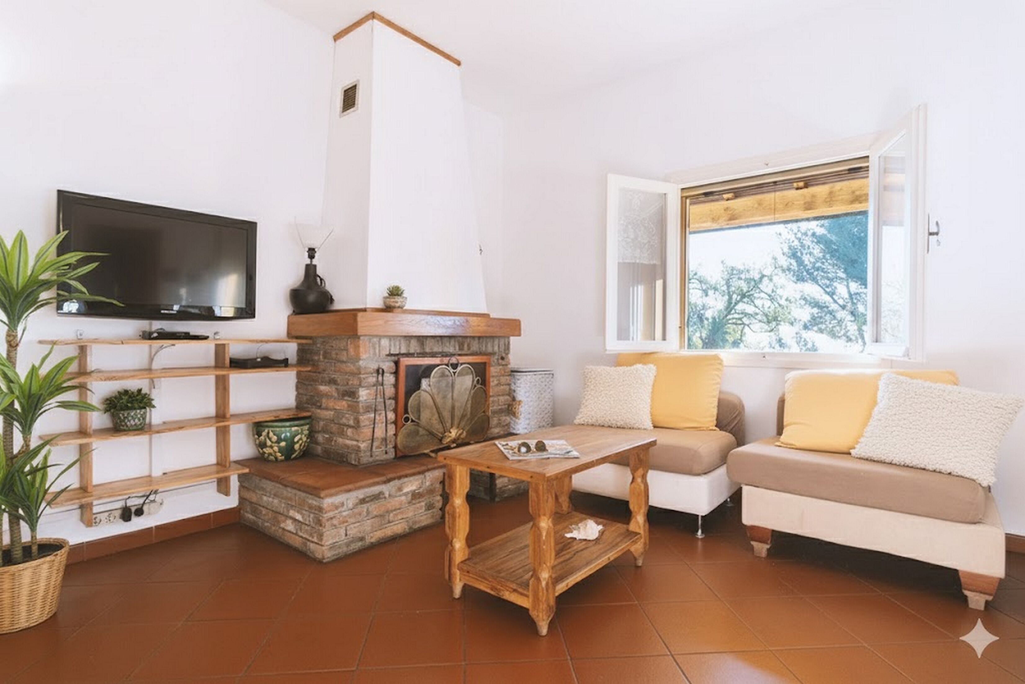 Villa básica | Área de sala de estar | Televisión 