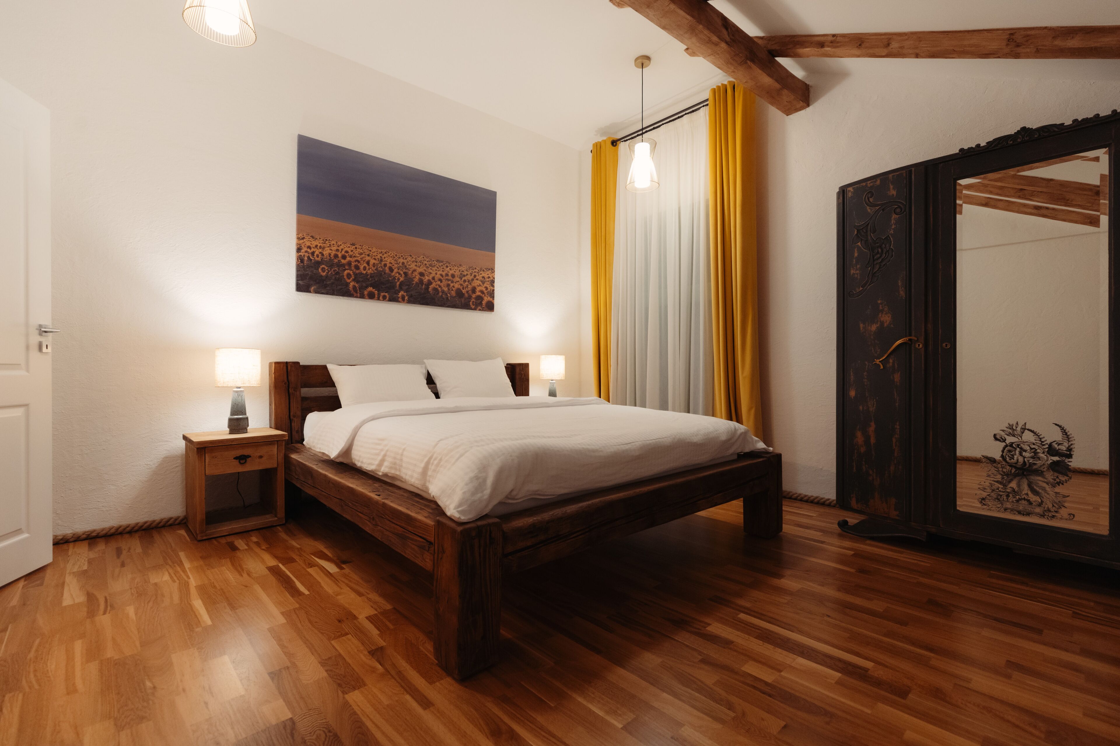 Business Apartment | Memory foam beds, blackout drapes, iron/ironing board, free WiFi