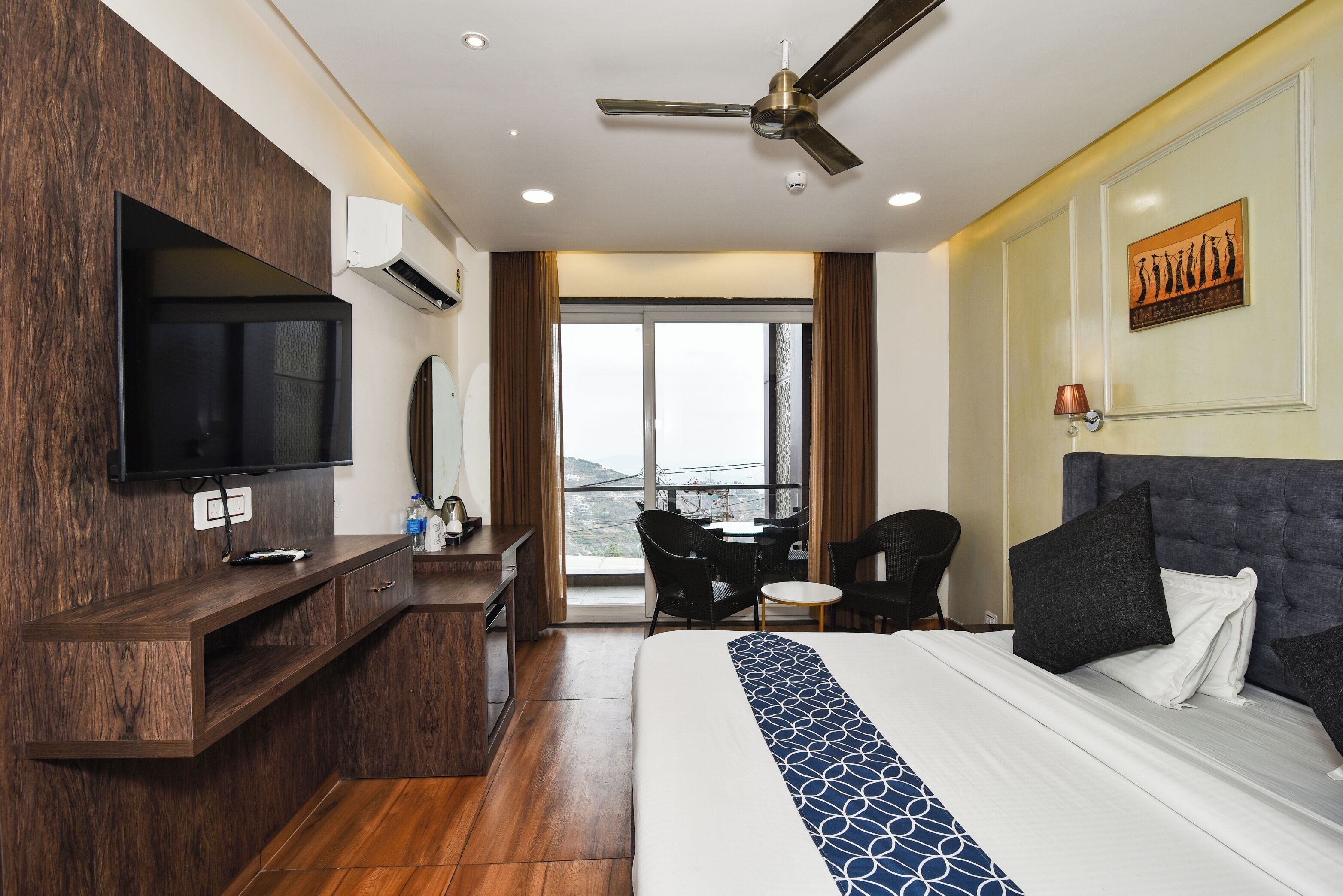 Escritorio, camas plegables/adicionales, wifi gratis y ropa de cama 