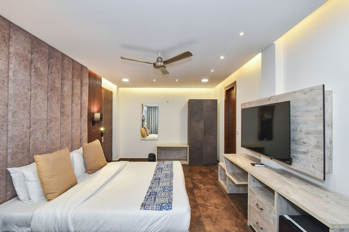 1 habitación, escritorio, camas plegables/adicionales y wifi gratis