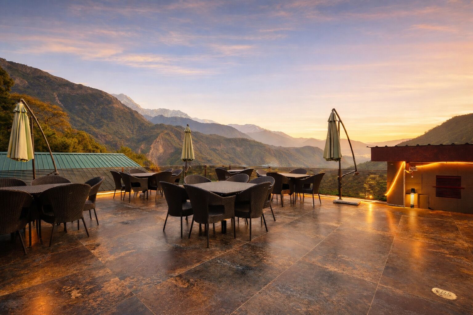 Terraza en la azotea