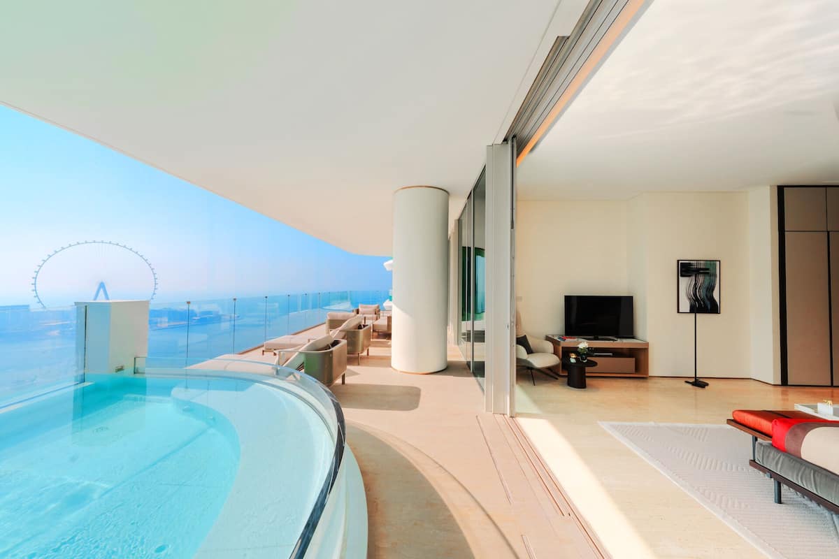 Departamento Premium, 3 habitaciones, vista al mar | Ropa de cama de alta calidad, edredón y camas con pillow-top