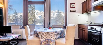 Apartment "Patascoss" – Madonna di Campiglio with Dolomites View, Terrace and Garage