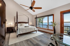 3 bedrooms, desk, iron/ironing board, free WiFi - Lakefront Luxury -June Special - Private Beach & dock near Sandpoint (Sagle)