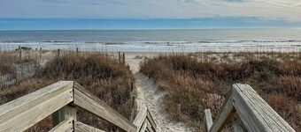 Ocean and Sound Views! Beach Access less than 1000 feet away!