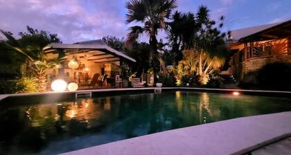 Bungalow en Bois pour 2 personnes Ti Kaz Paradis