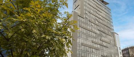 Fachada de la propiedad