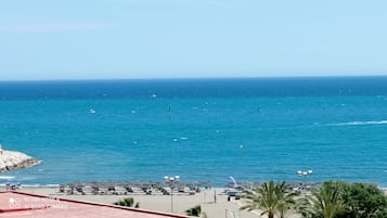 Sun loungers, beach towels