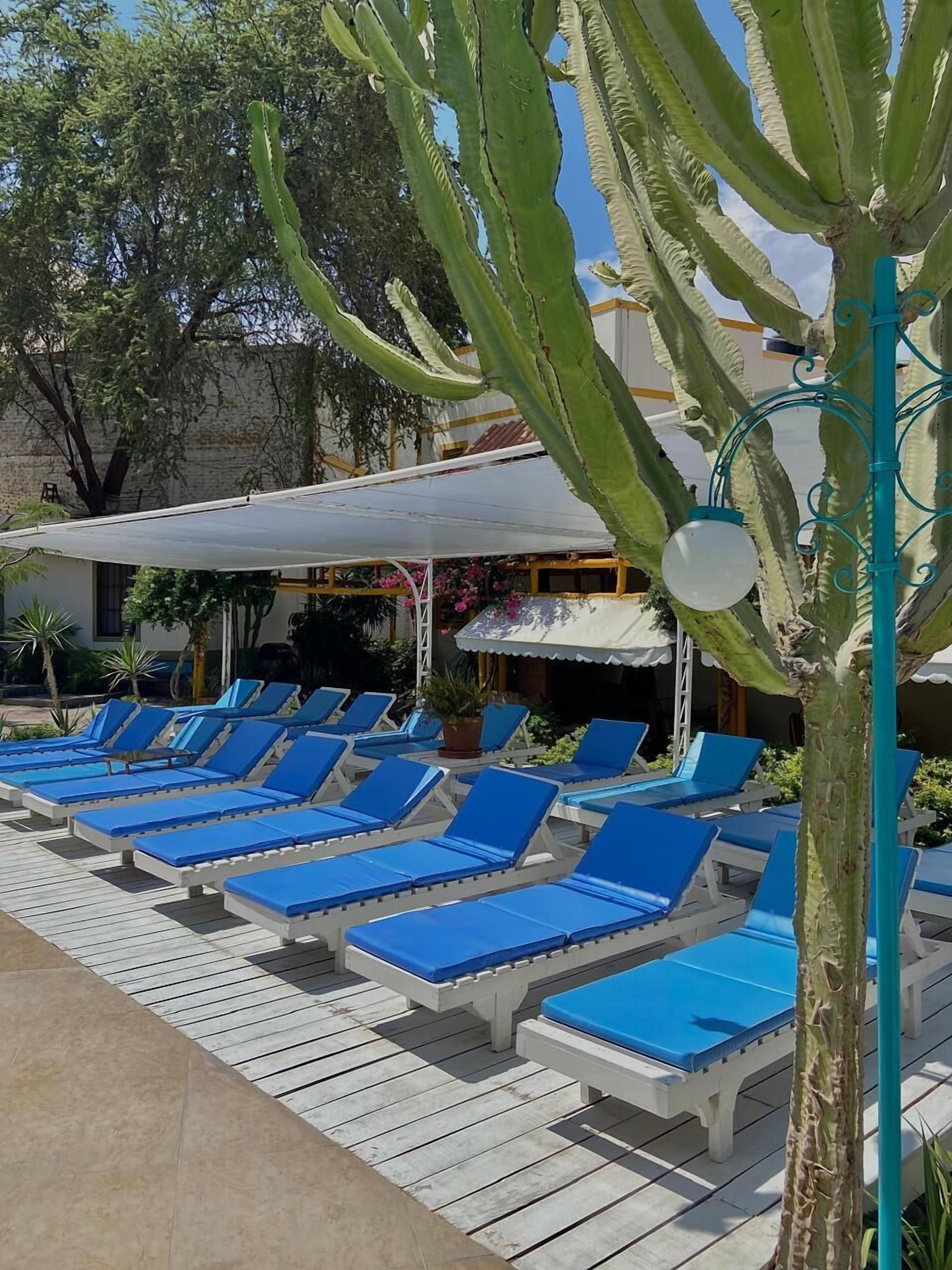 Alberca al aire libre 