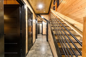 Interior - 2 Cabins in 1 • Sauna, Games & Hoops (Broken Bow)