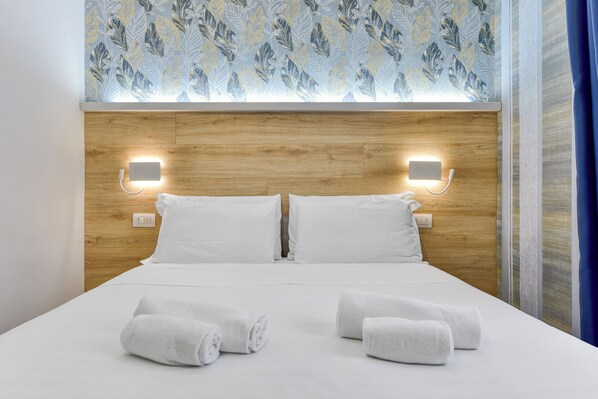 Biancheria da letto di alta qualità, materassi a doppio strato