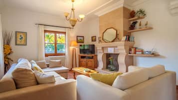 Een televisie en een tafeltennistafel