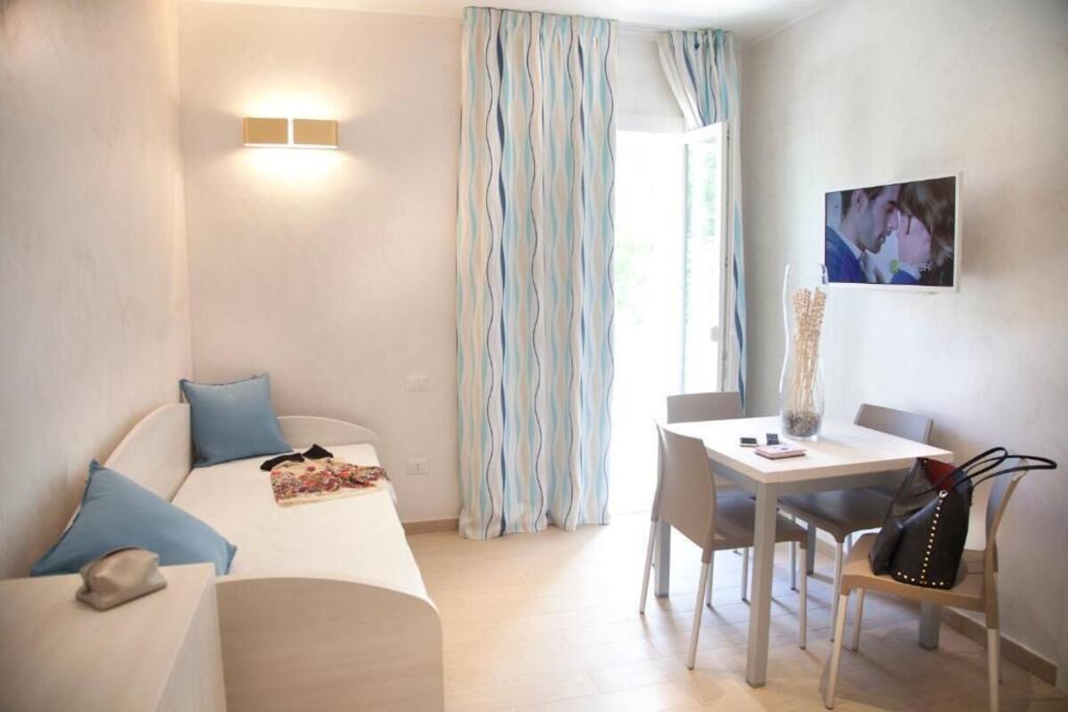 Junior studio, 1 tweepersoonsbed, uitzicht op zee | 1 slaapkamer, luxe beddengoed, donzen dekbedden