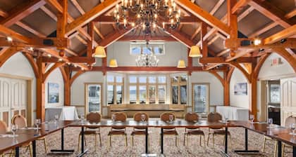 Von Trapp Family Lodge. It's exciting, with lots to do! Great accommodations.
