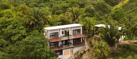 Overnatningsstedets facade