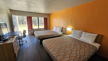 Free WiFi, bed sheets