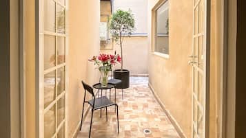 Habitación doble Deluxe, patio | Terraza o patio