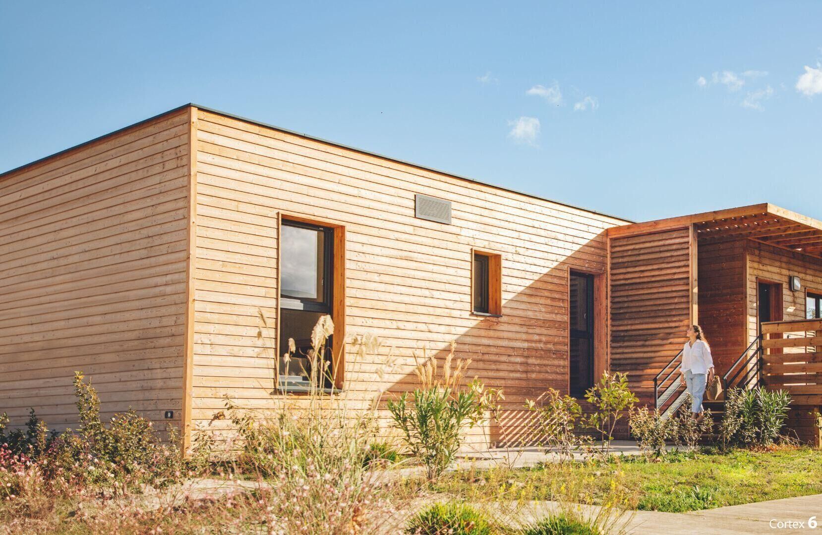 Façade de l’hébergement