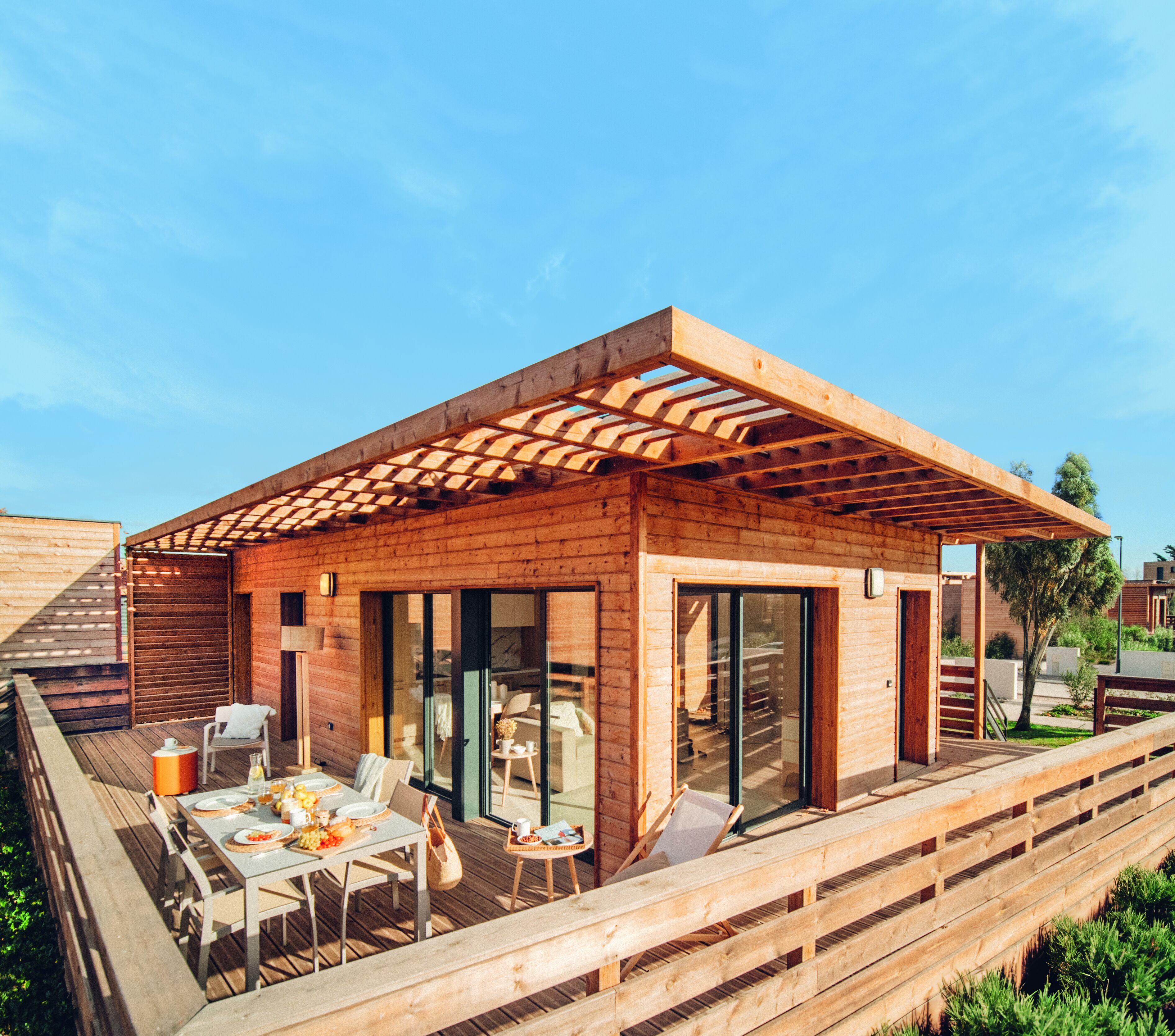 Villa 6 personnes - 2 chambres - climatisé - Terrasse Spacieuse - Jardin privatif | Terrasse/Patio