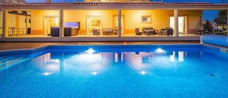 Piscine chauffée