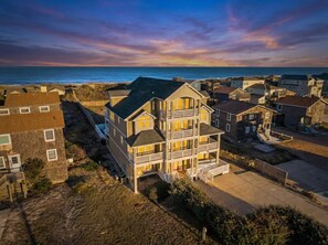 Exterior - Oceanfront Estate | 7 King En-Suites | Heated Pool with Swim-Up Bar | Elevator (NAGS HEAD)