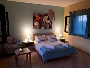 2 bedrooms, iron/ironing board, free WiFi, bed sheets - Panmar Villa 5 minutes from Saint Nicholas beach (Zakynthos)