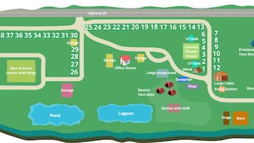 Carte de lâhĂ©bergement