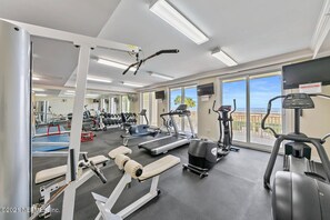 Fitness facility - Oceanfront Corner Unit! Welcome to SeaSpell! (Jacksonville Beach)