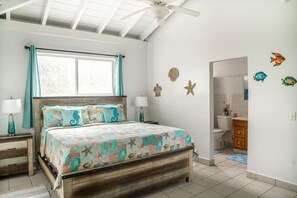 2 bedrooms, iron/ironing board, travel crib, WiFi - Villa Guava: Pool, AC, 2 King BR, near Beaches (Cruz Bay)