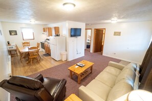 Televisión 30 pulgadas con canales de televisión por cable, chimenea