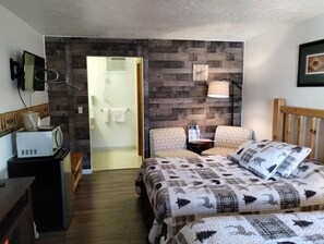 Decoración personalizada, muebles diferentes y wifi gratis 