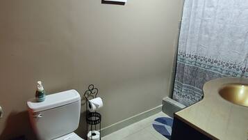 Towels, soap, toilet paper