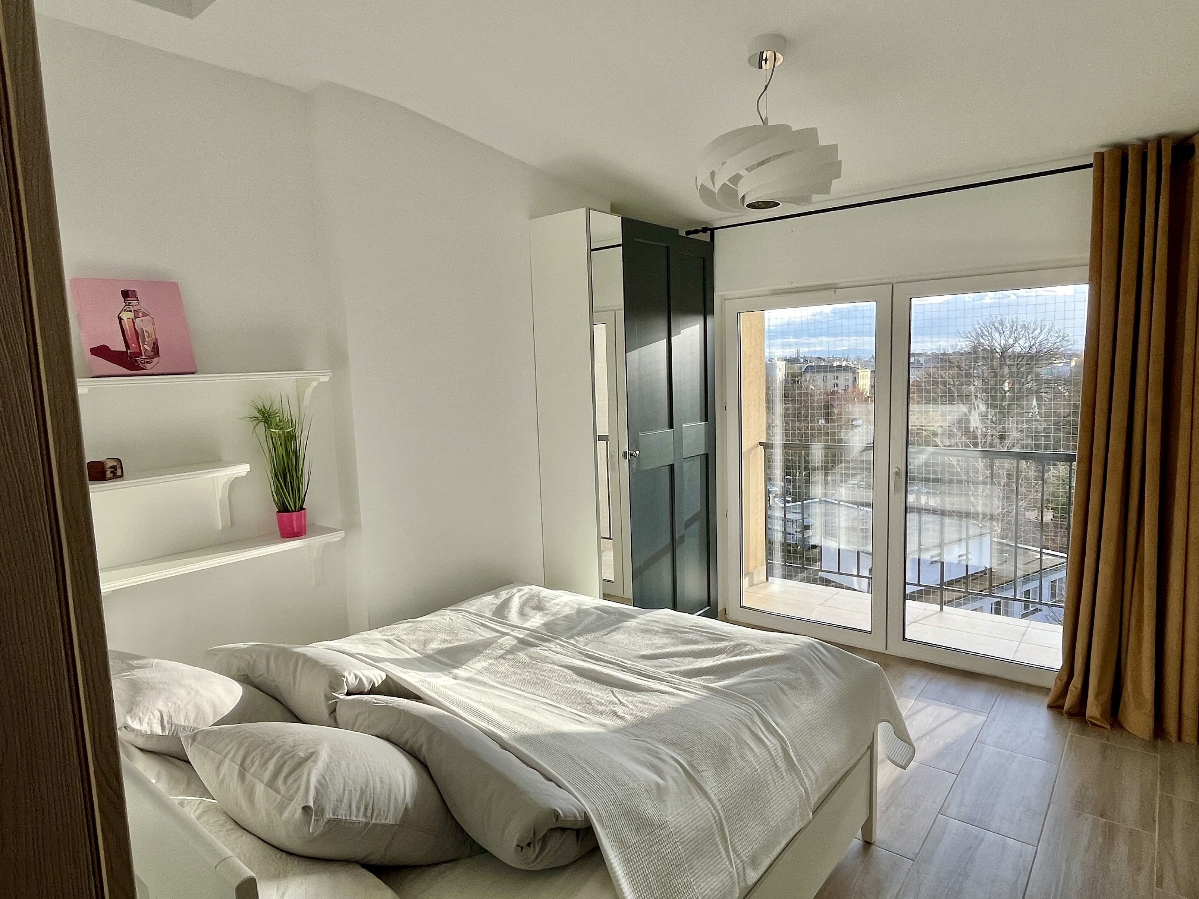 1 Schlafzimmer, Bügeleisen/Bügelbrett, Reisekinderbett, kostenloses WLAN