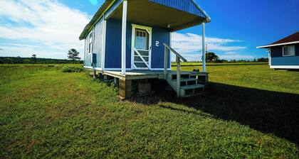 Family Farms Cabin 2 - Full Beds, Relaxing Nights, Lake View + Fire Pit Sleeps 4
