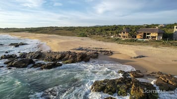 Sulla spiaggia, teli da spiaggia