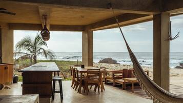 Udendørs spisemuligheder