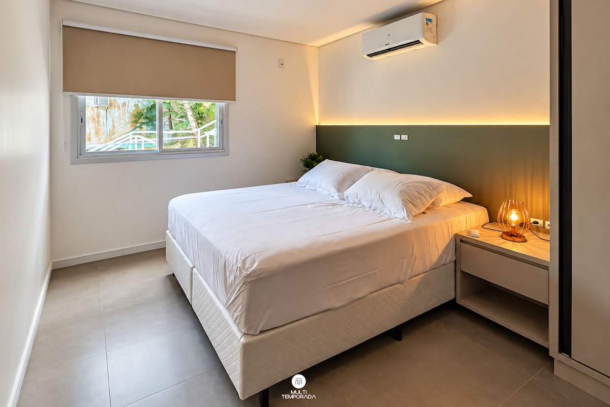 Amazônia com Jacuzzi - Villa Verde Bangalô | Roupas de cama premium, cortinas blackout, Wi-Fi de cortesia