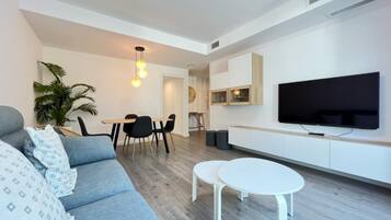 TV, video library