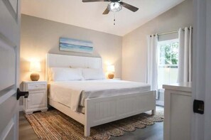 3 bedrooms, iron/ironing board, WiFi, bed sheets - Coconut Cottage-Quiet/Garage (St. Augustine)