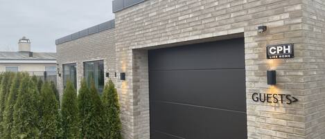 Voorkant van accommodatie