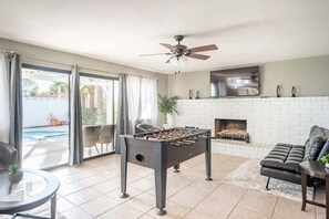 Game room - 4BR Pool-House Vacation by the Strip! Family-Friendly! (Las Vegas)